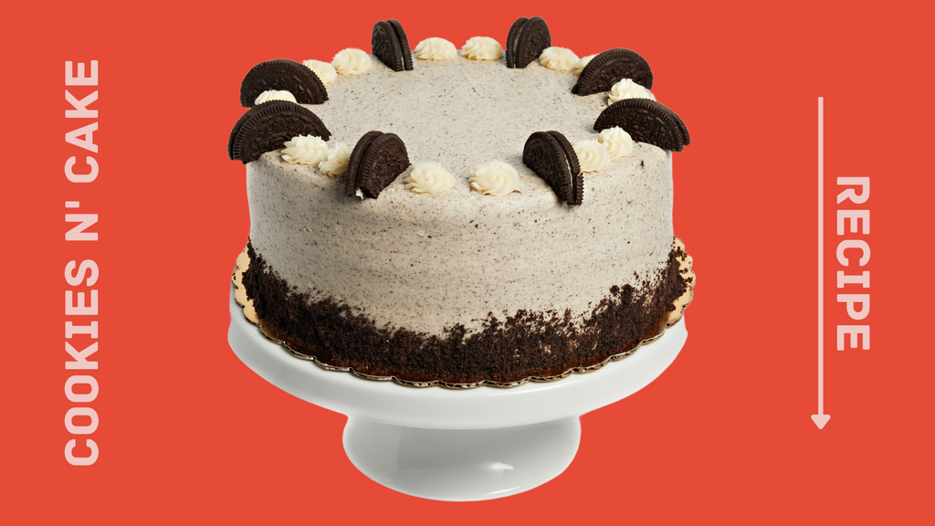 This Vegan Cookies & Cream Cake Will Knock Your Socks Off