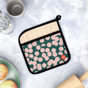 Sticky Fingers Hot Dot Pot Holder with Pocket